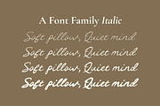 Pillow Script | A Modern Font Family, a Script Font by Fontcastle (Thumbnail 3 of 7)