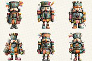 Quirky Nutcracker Clipart, an Illustration by DreamCafeArt (Thumbnail 2 of 6)