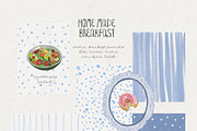 Breakfast Food PNG Images, a Decorative Illustration by whiteheartdesign (Thumbnail 17 of 17)