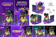 Girls Gamers Vol.1., a Person Illustration by Ekaterina Glazkova (Thumbnail 6 of 10)
