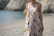 Sleeveless Summer Maxi Dress Mockup, a Shirt Mockup by 1001 mockups (Thumbnail 6 of 9)