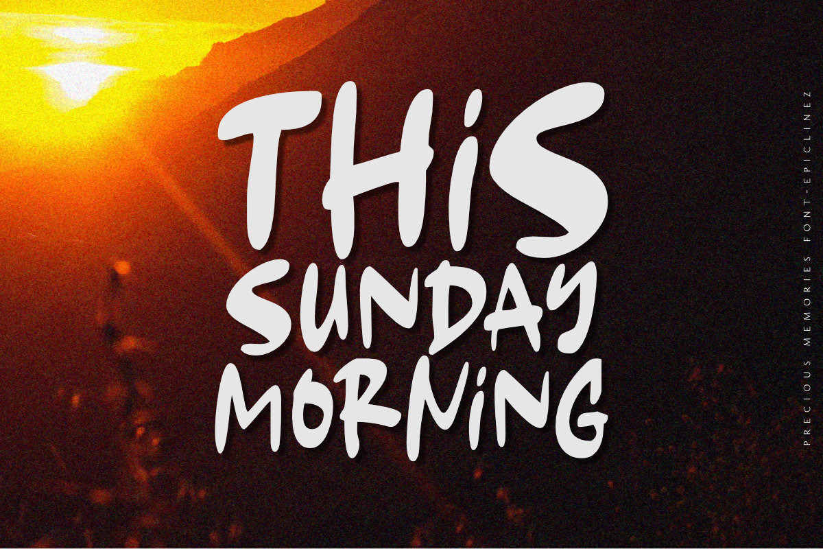 Precious Memories, a Font by Epiclinez (Photo 2 of 5)