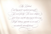 Juliette – Romantic Wedding Script, a Script Font by Blessed Print (Thumbnail 4 of 34)