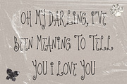 Drinks With Delphine Girly Display, a Handwritten Font by The October Creative (Thumbnail 6 of 8)