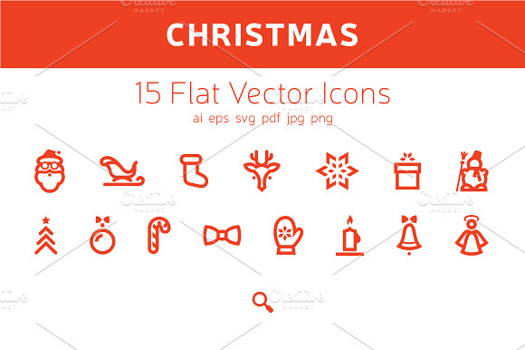 Christmas Icons preview 3
