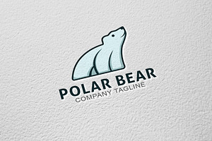 Polar Bear - Logo Template