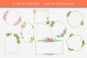 Flowers PNG Clipart Vector Patterns