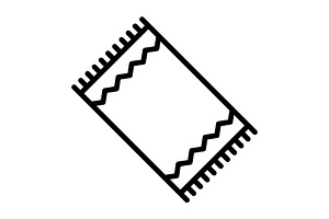Blanket icon, an Outline Icon by Sumberpangan