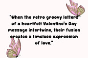 Valentine Groovy, a Handwritten Font by Charmingbear59.design (Thumbnail 4 of 5)
