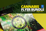 Cannabis Flyer BUNDLE, a Flyer Template by Maioriz Shop (Thumbnail 3 of 5)