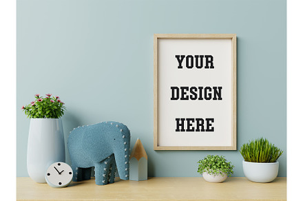 Kids frame mockup 016