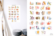Alphabet kids. Alphabet animals, an Animal Illustration by Lesya Skripak (Thumbnail 2 of 5)
