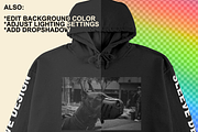 Gildan GI18500 Flat Mockup Template, a Hoody Mockup by Infinity Mockups (Thumbnail 9 of 10)