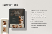 Canva Website Template, a Websites & App Template by Asha Glenn Design Studio (Thumbnail 9 of 9)