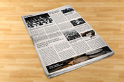Newspaper Template | 8 Page, a Stationery Template by Template Shop (Thumbnail 5 of 5)