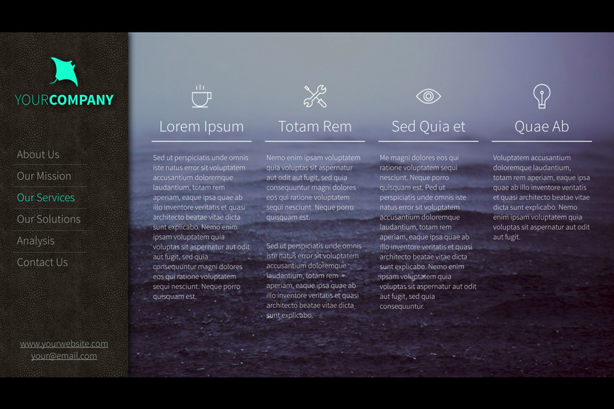 Corporate Multipurpose Keynote, a Presentation Template by creativebythesea (Photo 3 of 5)