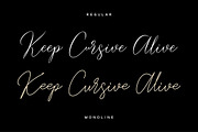 Gredom Script, a Script Font by Solidtype (Thumbnail 3 of 7)