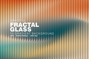 Graceful Fractal Glass Gradient