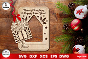 Christmas Greeting Cards Ornament, an Illustration by svgocean (Thumbnail 4 of 7)