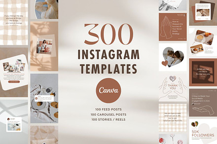 Instagram Post Story Template Hand, a Social Media Template by Keikoya