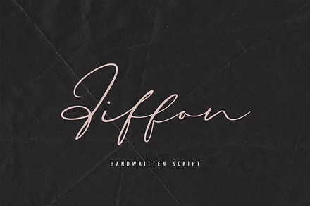 Aiffon Handwritten Script
