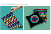 Bandana Border Patterns & Frames, a Background Graphic by Melissa Held Designs (Thumbnail 3 of 5)