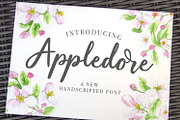 Appledore Script, a Script Font by The Indigo Hare (Thumbnail 1 of 5)