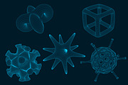 25 Futuristic 3D non-Euclidean Shape, an Object Illustration by Kseniya-Omega (Thumbnail 5 of 7)