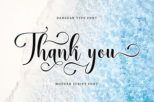 Dahgean Script Font