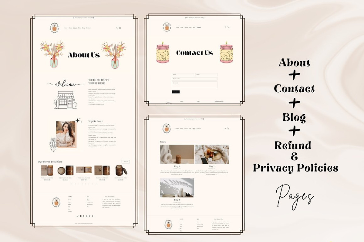 Candle - Skincare Shopify Theme, a Shopify Template by DaisyStudio (Photo 7 of 10)