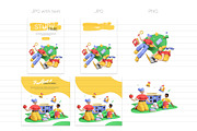 School 3D Illustrations, an Education Illustration by Boyko Pictures (Thumbnail 11 of 14)