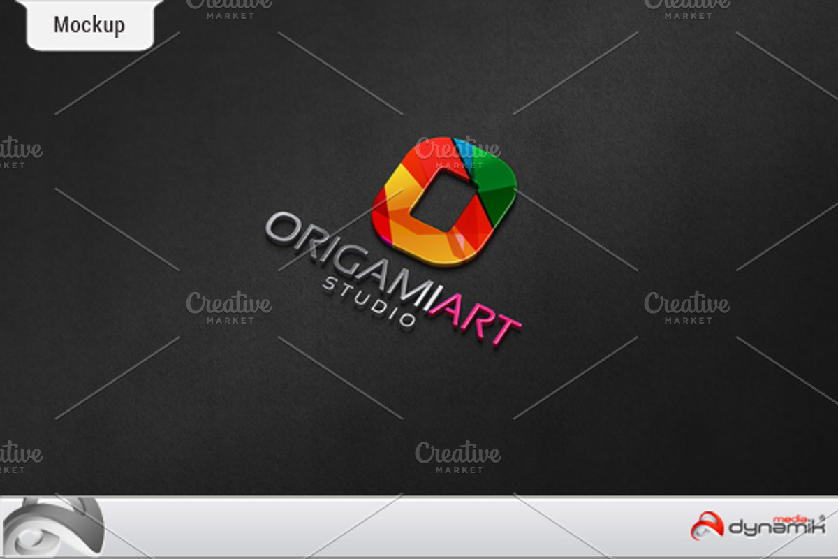 Origami Art - Logo Template, a Branding & Logo Template by DynamikMedia (Photo 5 of 5)