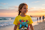 Cool Game Time Controller Art, a Shirt Mockup by Vector Stall (Thumbnail 5 of 14)