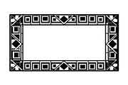 Geometric Border Frame Bundle, an Illustration by Designer_Momina (Thumbnail 2 of 31)