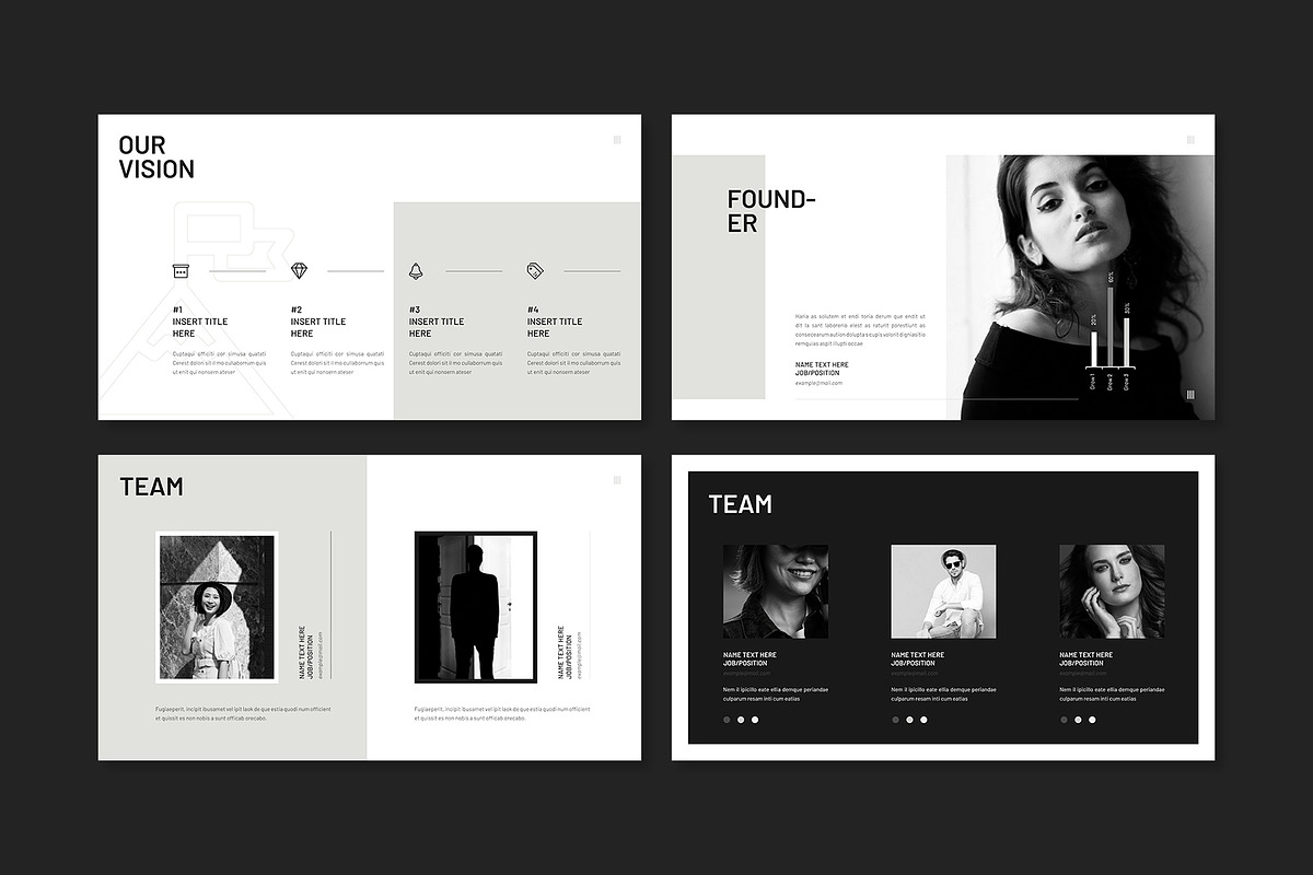 Creative Minimal Presentation, a Presentation Template by E-Type (Photo 3 of 8)