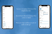 Notion Template for Creatives - Blue, a Templates & Theme by flowē (Thumbnail 4 of 5)