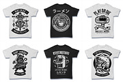 100 Vector Tshirt Designs ( B/W ), an Illustration by roach_graphic (Thumbnail 5 of 20)