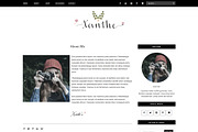 Blogger Template Responsive - XANTHE, a Websites & App Template by Vefio Themes (Thumbnail 4 of 4)