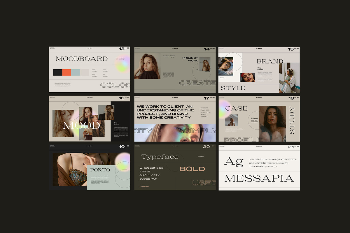 Plumeria - Brand Guidelines Keynote, a Presentation Template by Dirtytemp Studio (Photo 10 of 11)