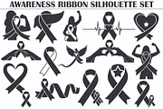 Cancer Health Support Symbols Set, a Healthcare Illustration by Designer_Momina (Thumbnail 1 of 16)