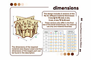 Small 3d Greenhouse - Laser Cut File, an Object Graphic by VectorPainter (Thumbnail 12 of 14)
