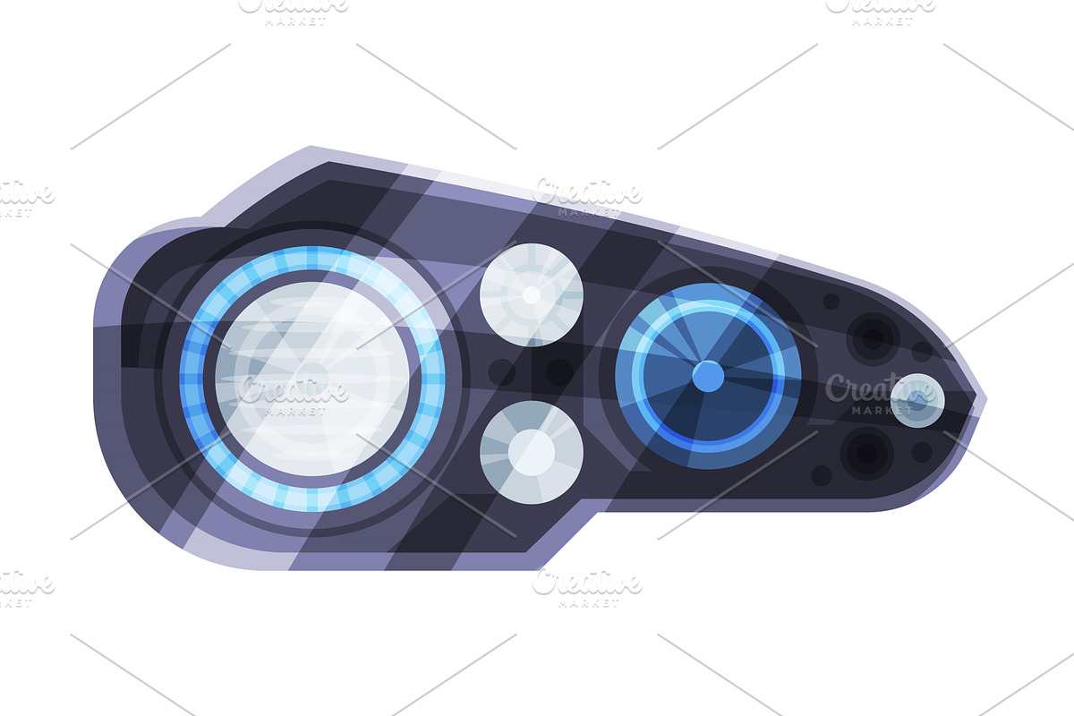 Modern Automotive Auto Car, a Transportation Illustration by TopVectors
