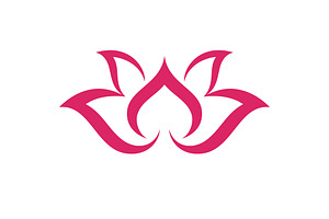 Beauty Lotus Vector Logo Template, a Graphic by T.Vooka