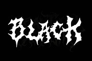 Headgoth Black Metal Font, a Blackletter Font by Blackmetalfont (Thumbnail 4 of 5)