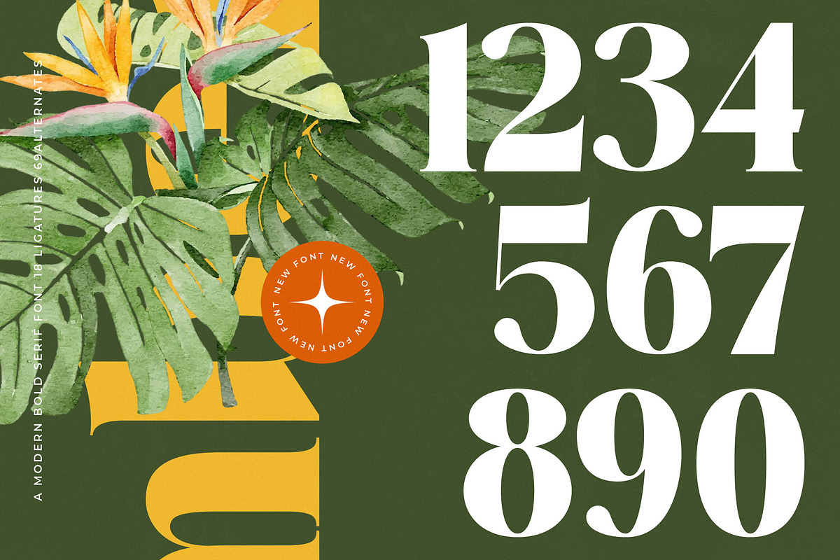 Mango Jungle Modern Bold Serif, a Serif Font by timelesstype.co (Photo 15 of 20)