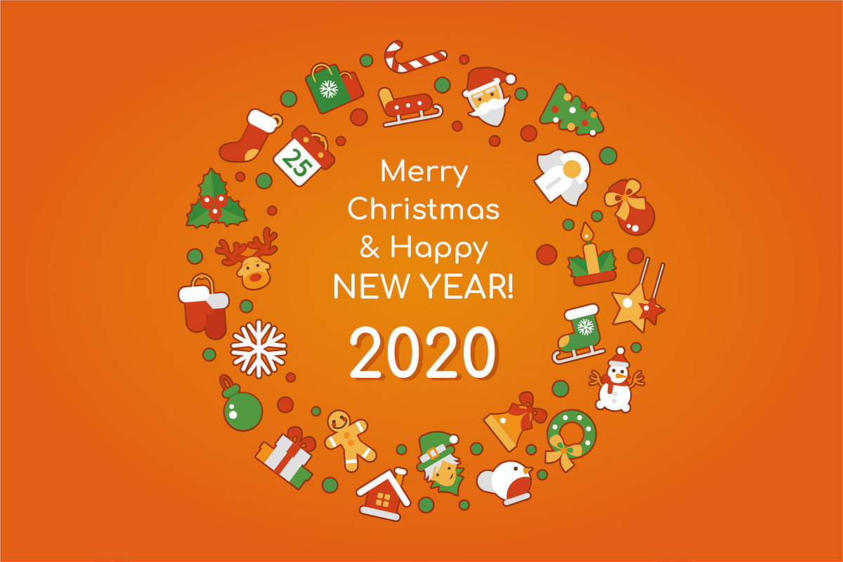 Christmas 25 Icons Set + Bonuses, an Outline Icon by Boyko Pictures (Photo 11 of 12)