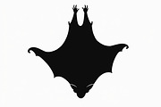 bat silhouette design bundle, an Illustration by Designs_River (Thumbnail 5 of 9)