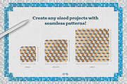 Tile Pattern Procreate Brushes, a Brush Add-On by Nico-Ng (Thumbnail 4 of 13)
