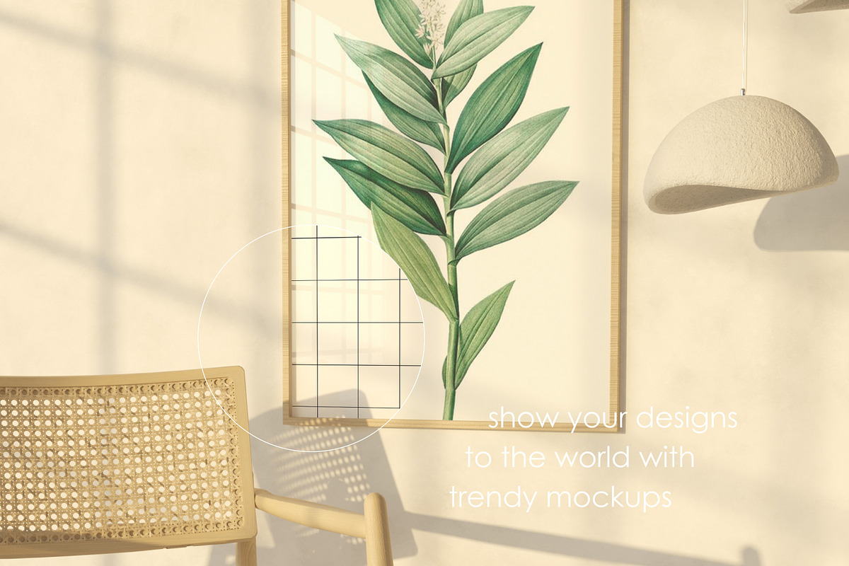 QUENTE | Interior Frame Mockup, a Household Mockup by yuliyuri.studio (Photo 6 of 8)