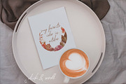 Gold Autumn leaves pumpkin & fashion, an Illustration by January Bloom (Thumbnail 7 of 16)
